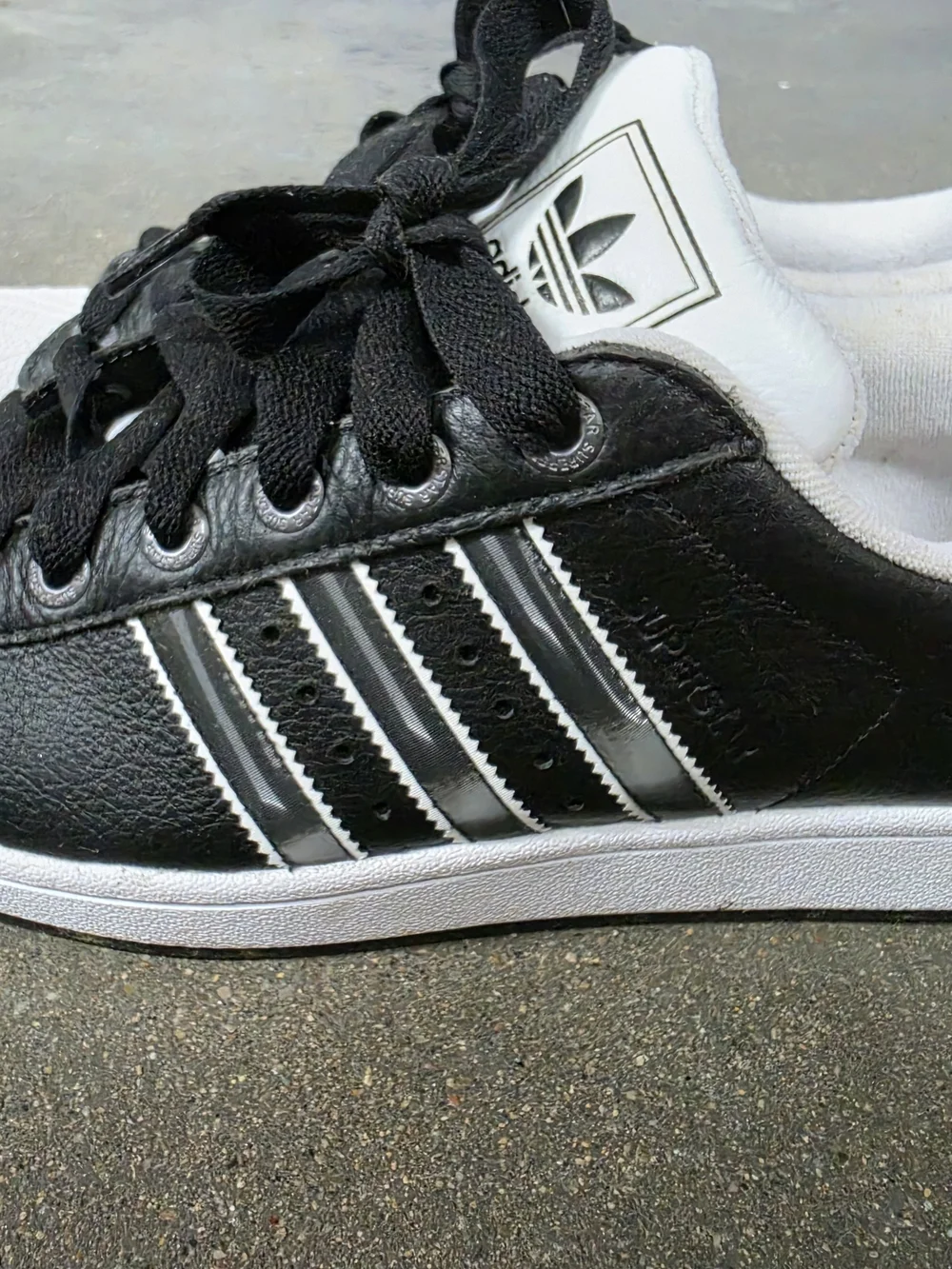 Adidas Black & White Classic Sneakers